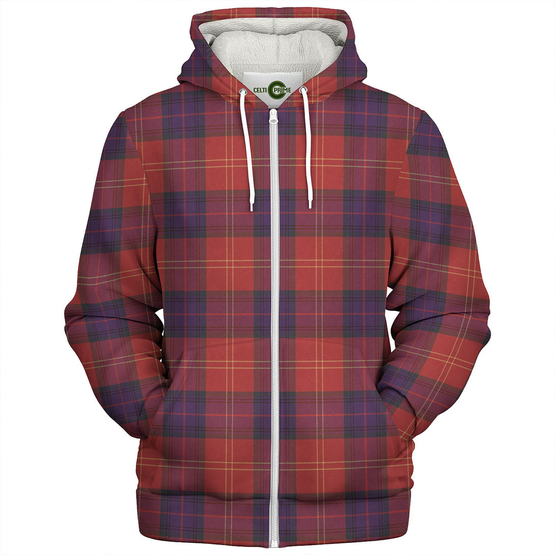 MacEdward (MacGregor Hastie) Weathered Tartan Sherpa Hoodie