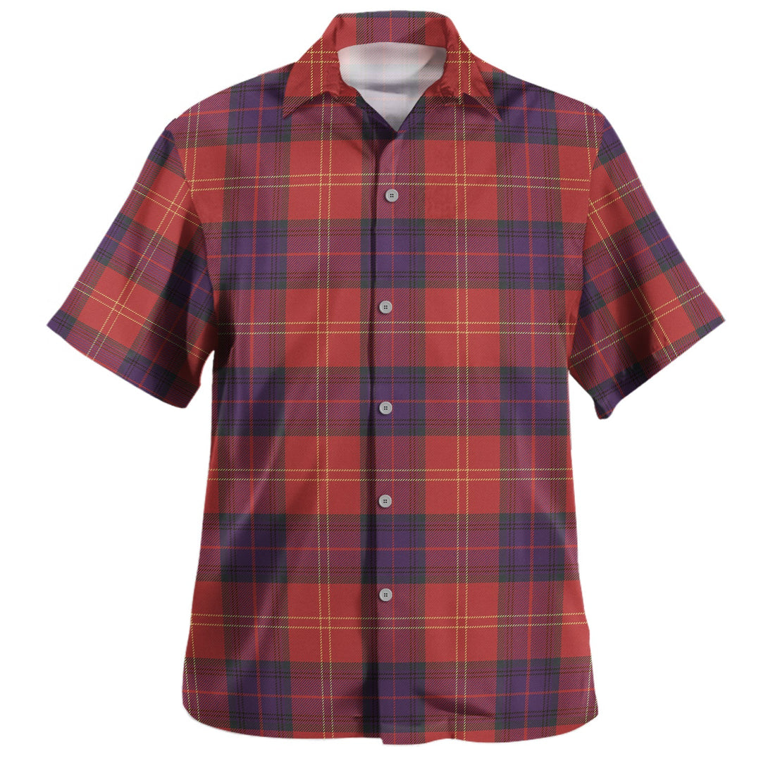 MacEdward (MacGregor Hastie) Weathered Tartan Hawaiian Shirt