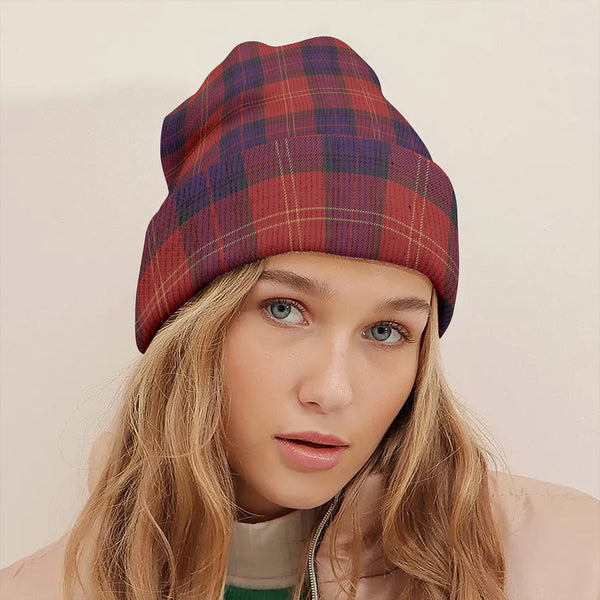 MacEdward (MacGregor Hastie) Weathered Tartan Knitted Beanie