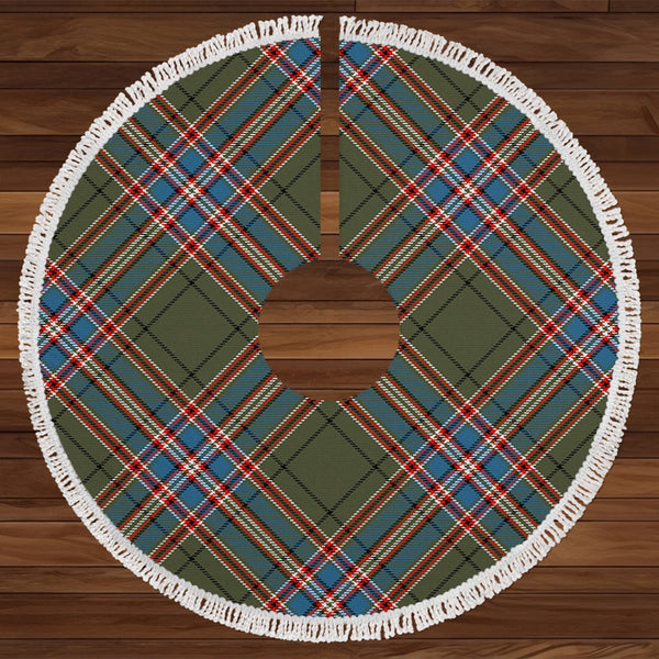 MacFarlane Hunting Ancient Tartan Christmas Tree Skirt