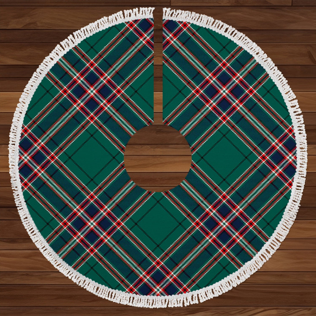 MacFarlane Hunting Modern Tartan Christmas Tree Skirt