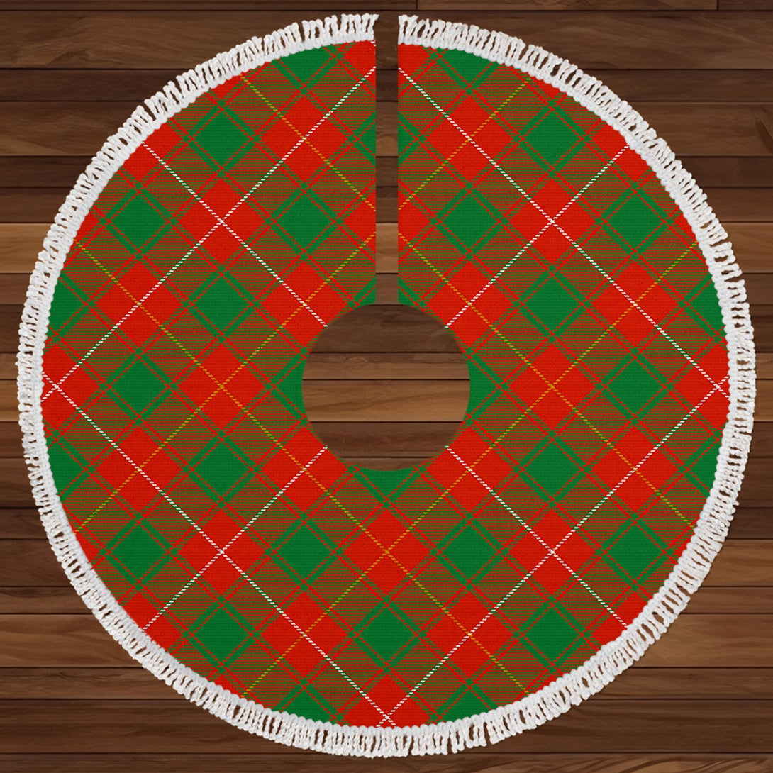 MacFie (MacPhee) Ancient Clan Badge Tartan Christmas Tree Skirt