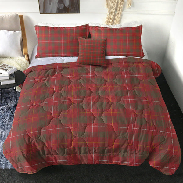 MacFie (MacPhee) Weathered Clan Badge Tartan Comforter