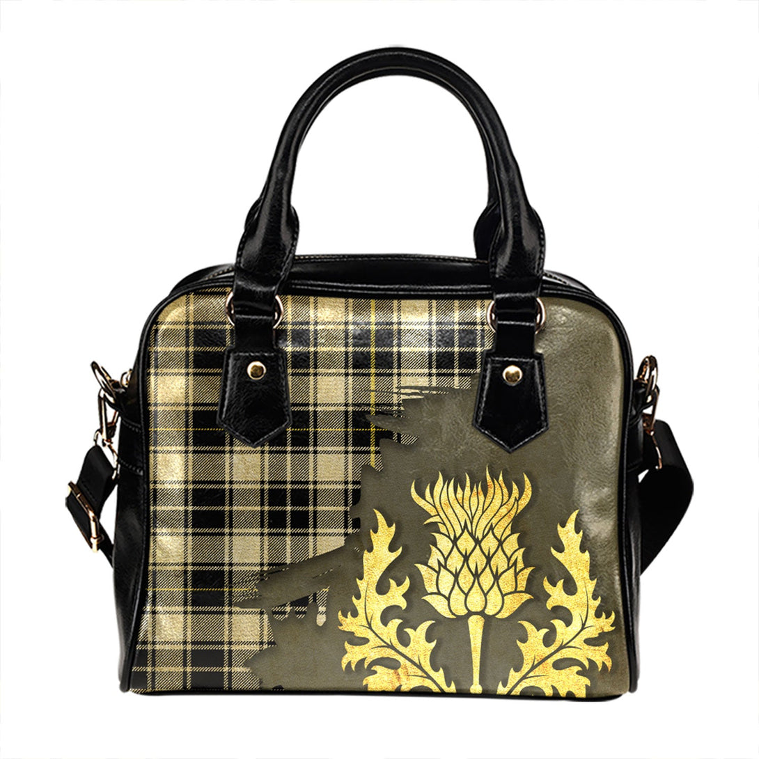 MacFie of Colonsay Dress (MacPhee of Colonsay Dress) Modern Tartan Shoulder Handbag Thistle Oldest Style