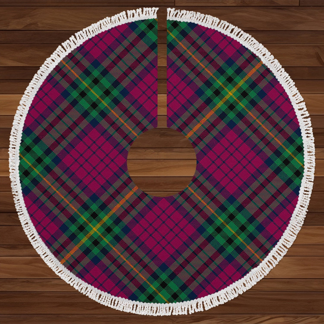 MacGaugh Modern Tartan Christmas Tree Skirt