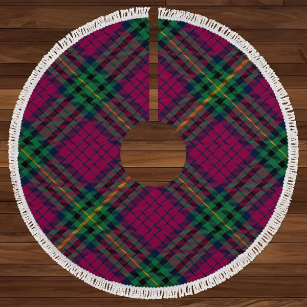 MacGaugh Modern Tartan Christmas Tree Skirt