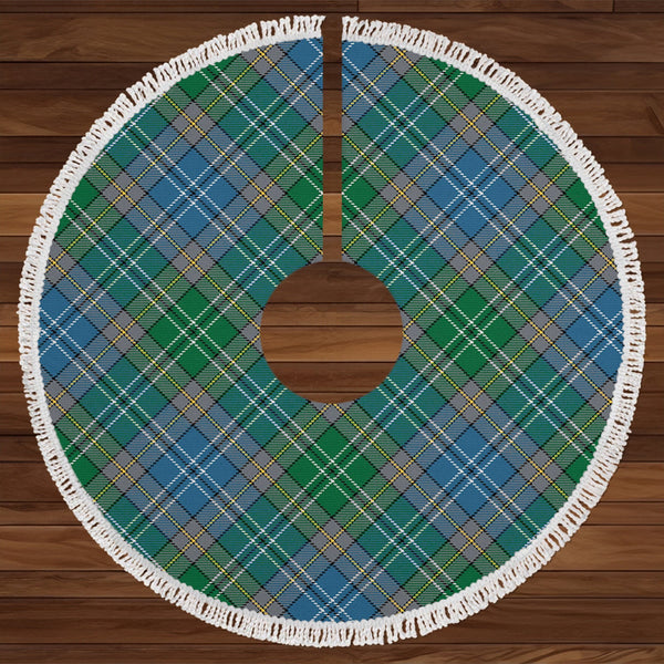 MacGibboney Ancient Tartan Christmas Tree Skirt