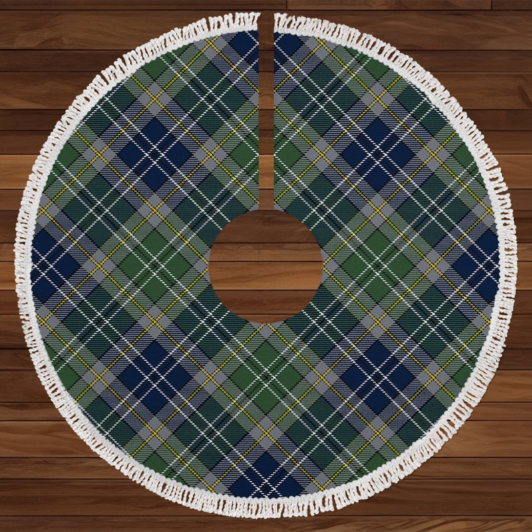 MacGibboney Modern Tartan Christmas Tree Skirt