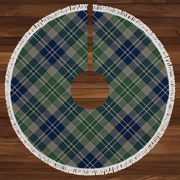 MacGibboney Modern Tartan Christmas Tree Skirt