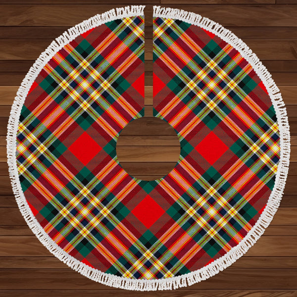 MacGill Modern Clan Badge Tartan Christmas Tree Skirt