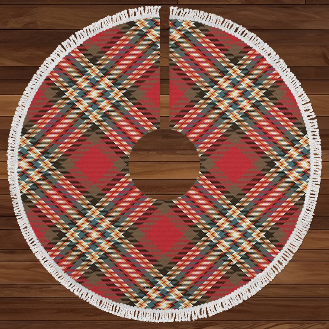 MacGill Weathered Clan Badge Tartan Christmas Tree Skirt