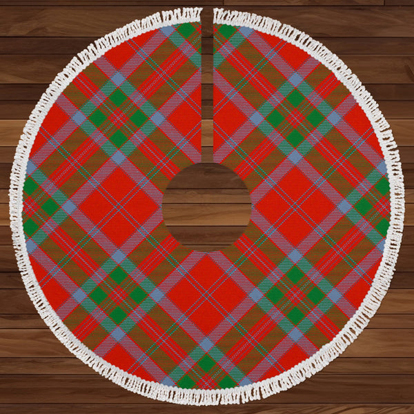 MacGillivray Ancient Clan Badge Tartan Christmas Tree Skirt