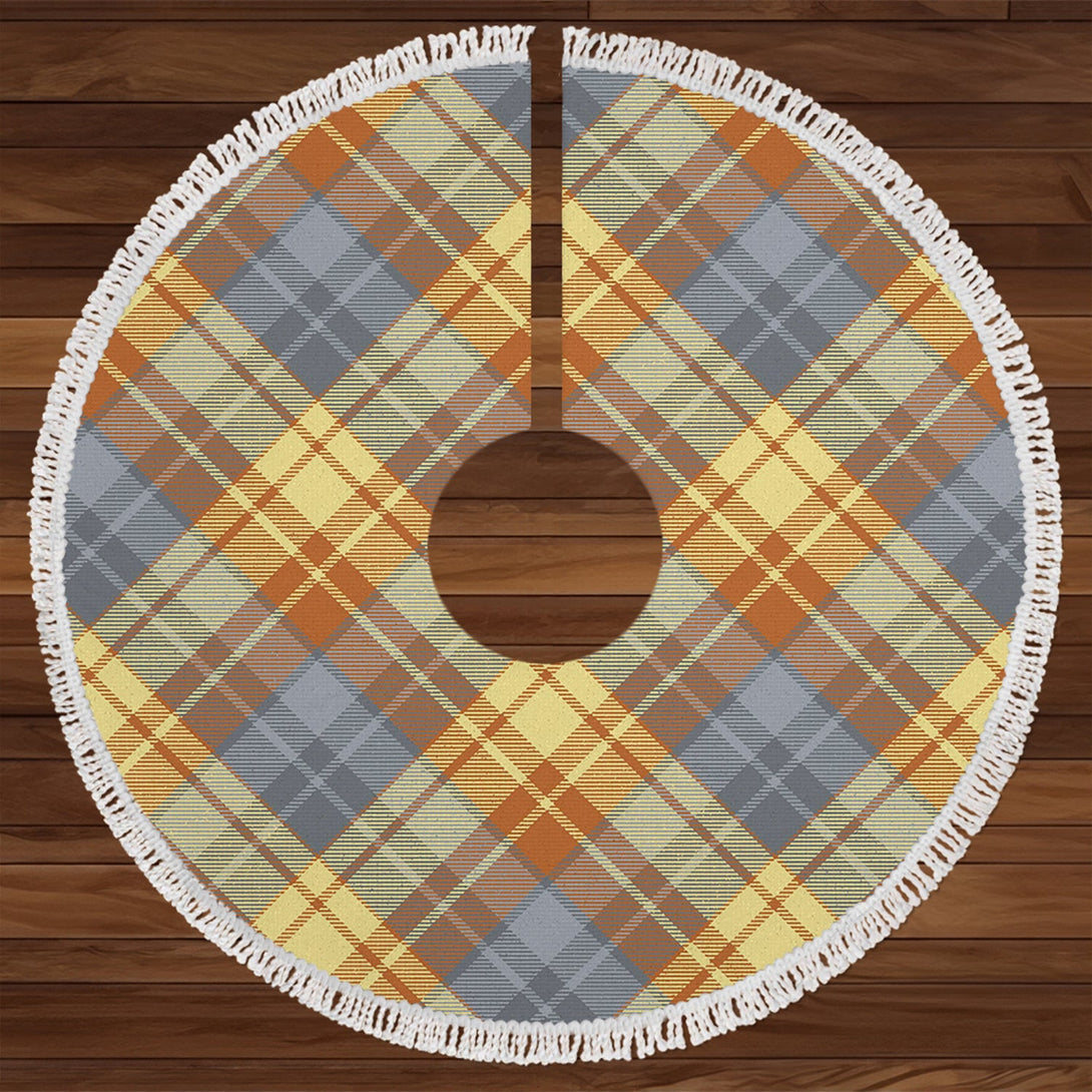 MacGlashan 1800 Modern Tartan Christmas Tree Skirt