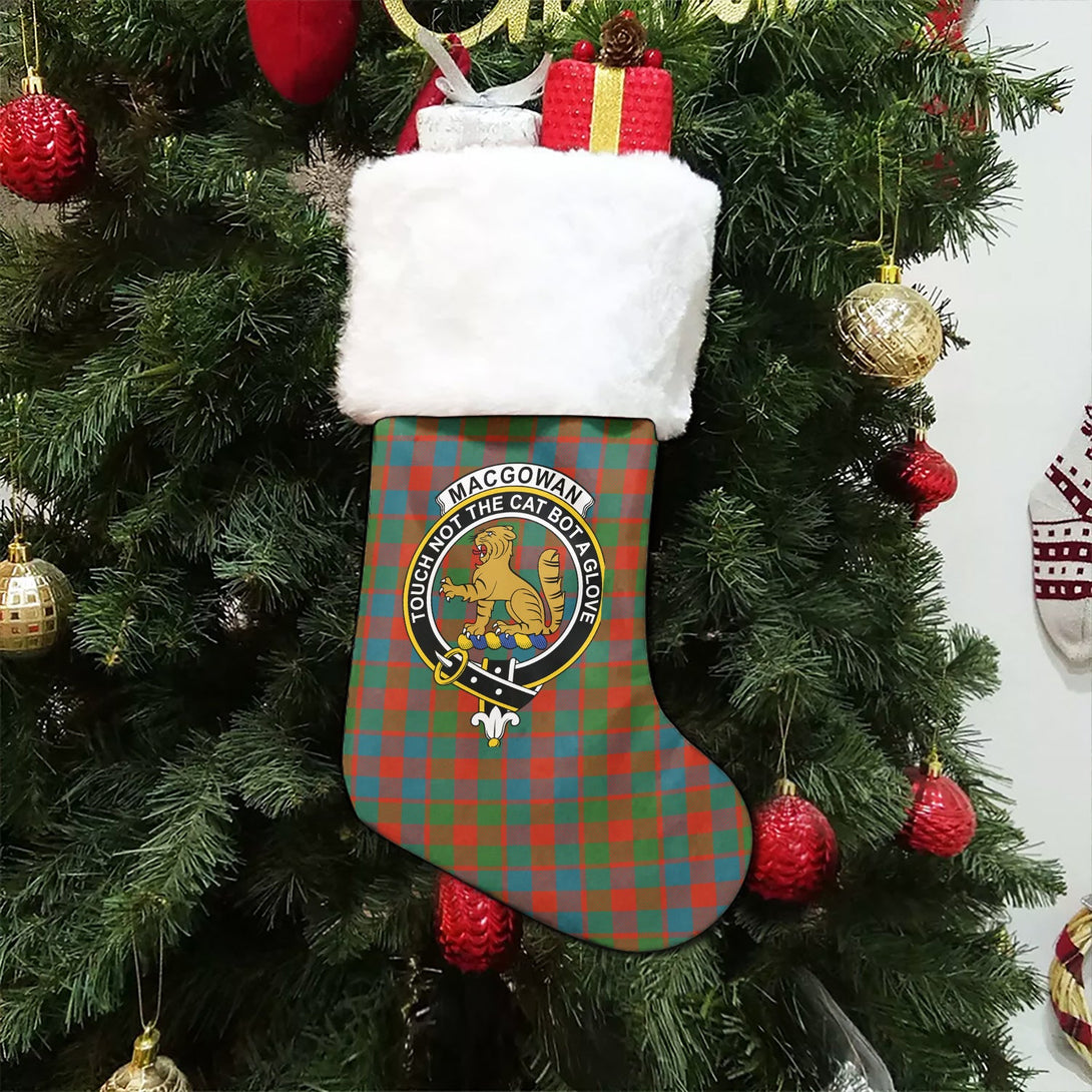 MacGowan (Gow) Ancient Clan Badge Tartan Christmas Stocking