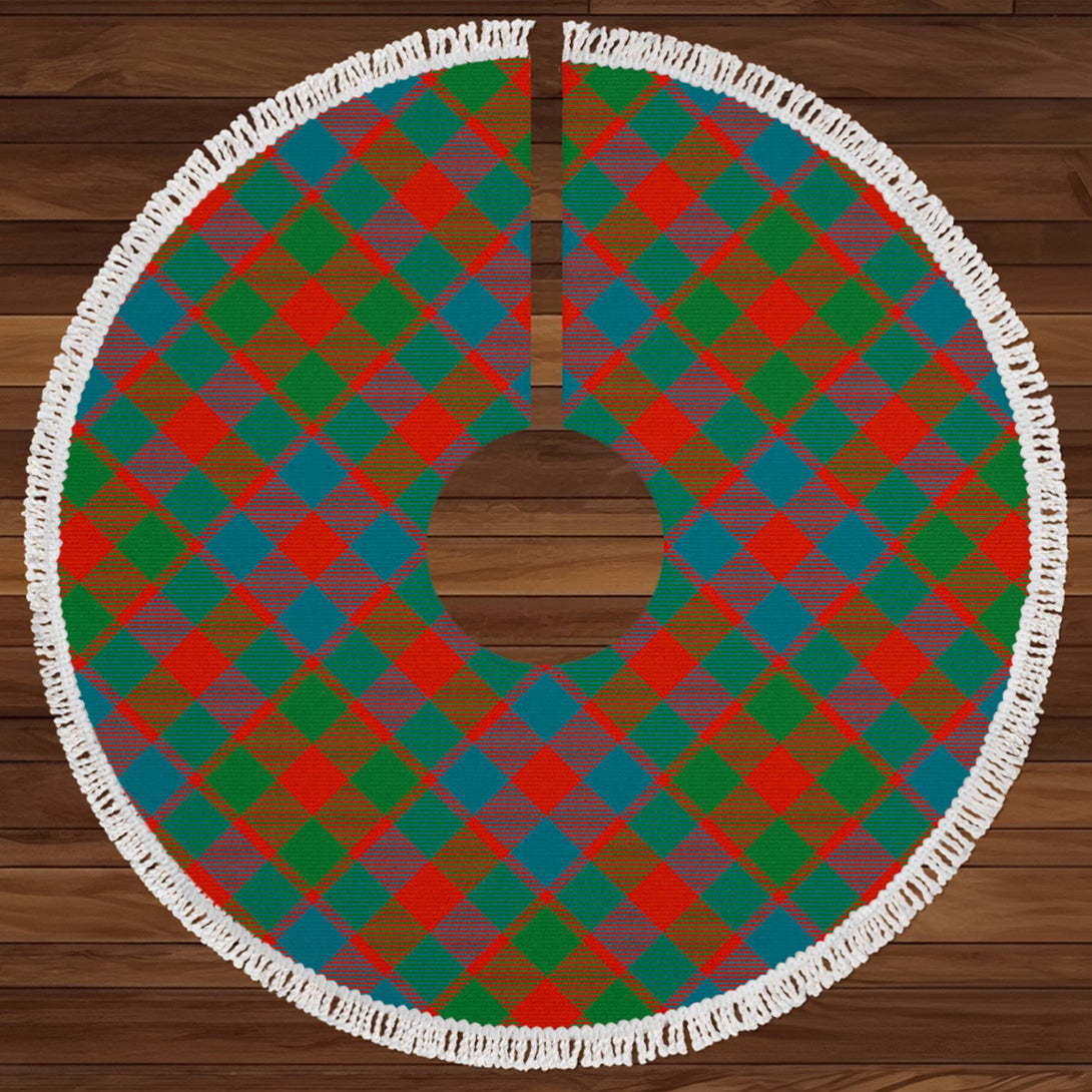 MacGowan (Gow) Ancient Clan Badge Tartan Christmas Tree Skirt