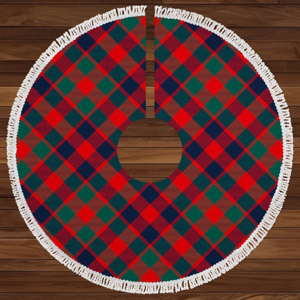 MacGowan (Gow) Modern Clan Badge Tartan Christmas Tree Skirt