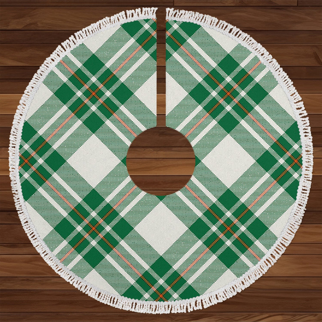 MacGregor Dress Green (Gregor Dress Green) Ancient Tartan Christmas Tree Skirt