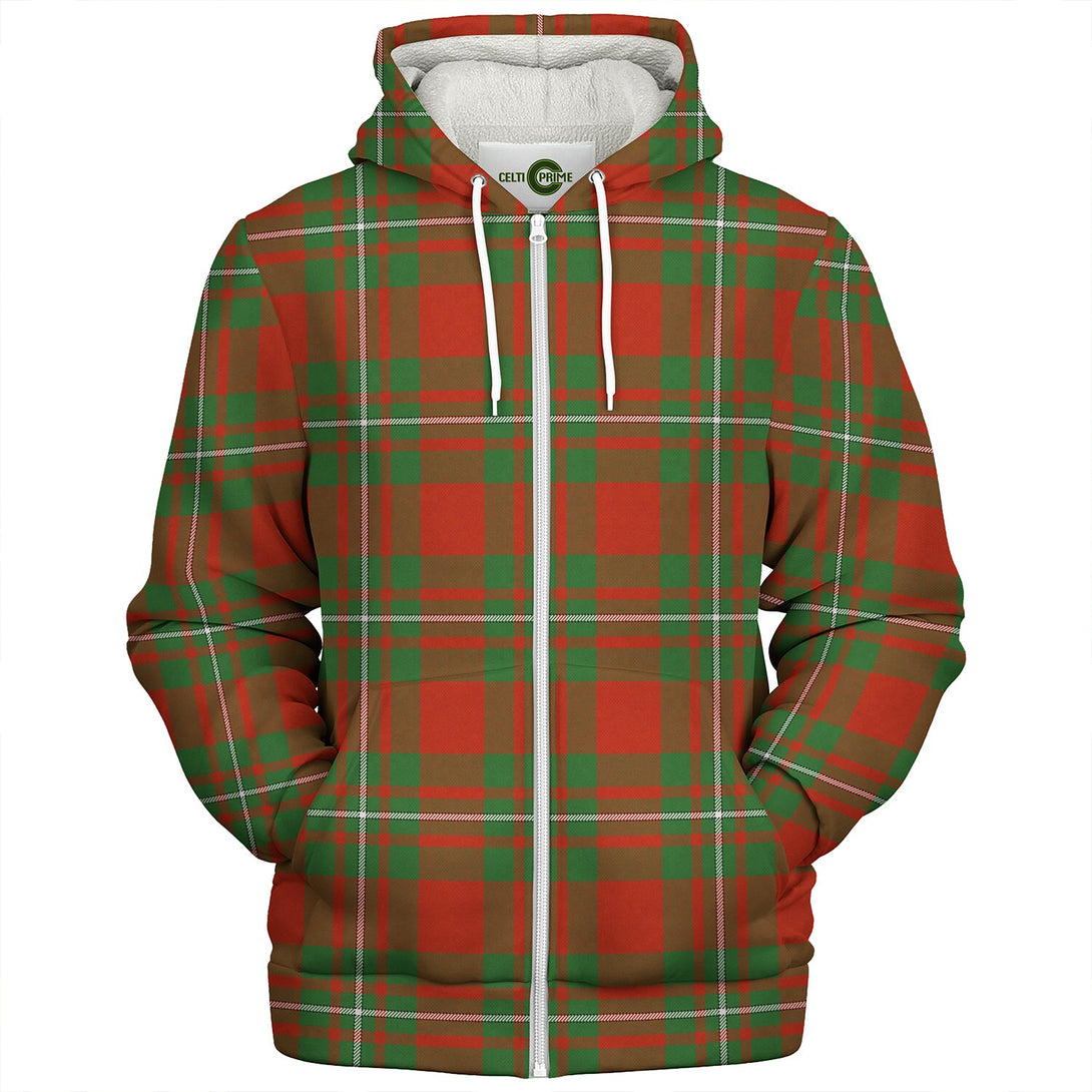 MacGregor (Gregor) Ancient Clan Badge Tartan Sherpa Hoodie