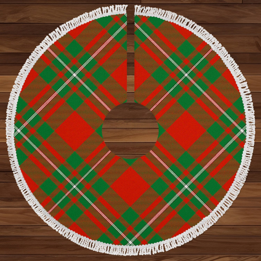 MacGregor (Gregor) Ancient Clan Badge Tartan Christmas Tree Skirt