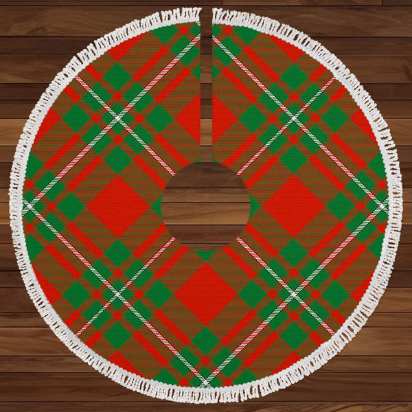 MacGregor (Gregor) Ancient Clan Badge Tartan Christmas Tree Skirt