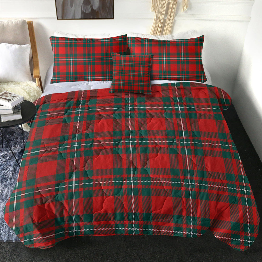 MacGregor (Gregor) Modern Clan Badge Tartan Comforter