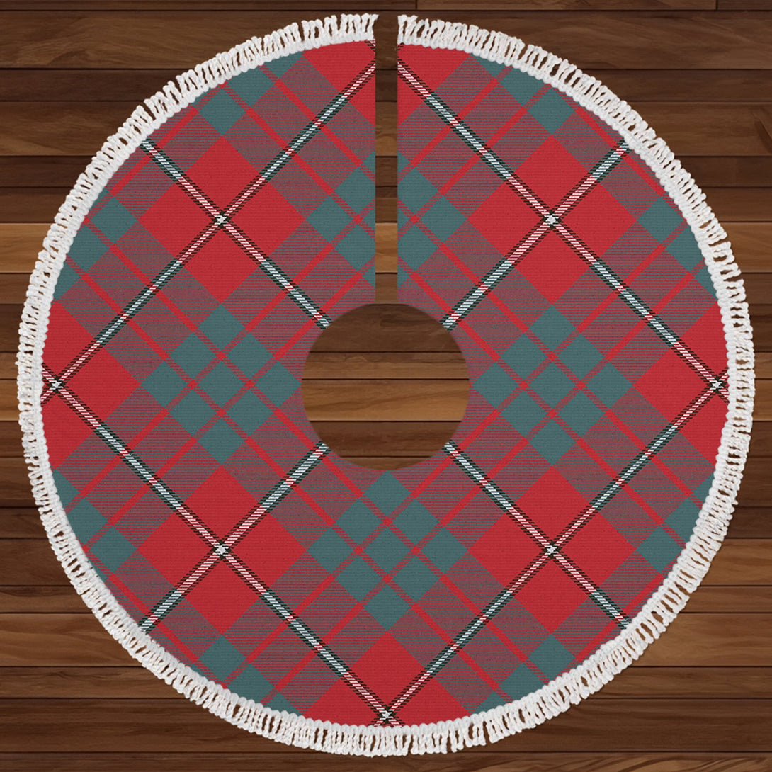 MacGregor of Balquhidder (Gregor of Balquhidder) Weathered Clan Badge Tartan Christmas Tree Skirt