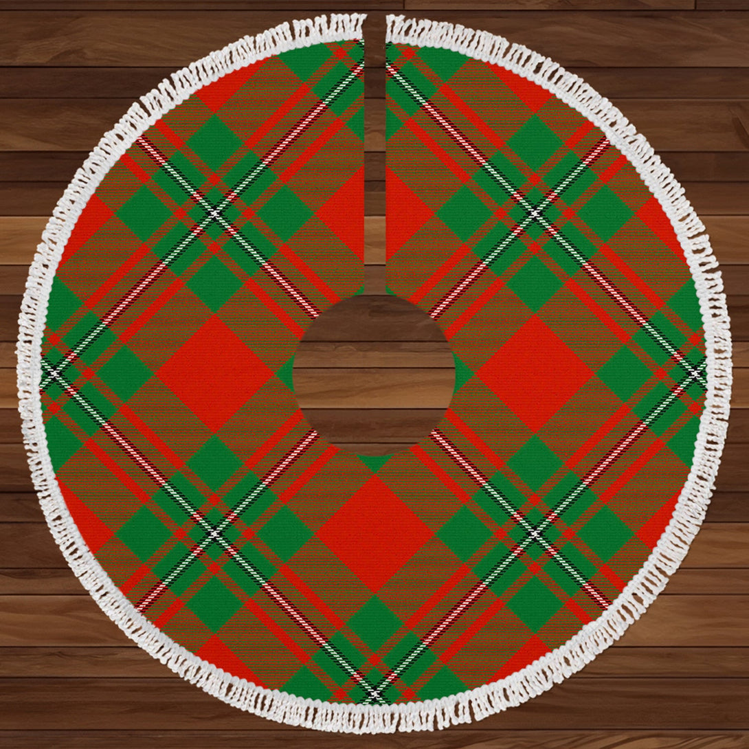 MacGregor of Cardney (Gregor of Cardney) Ancient Clan Badge Tartan Christmas Tree Skirt