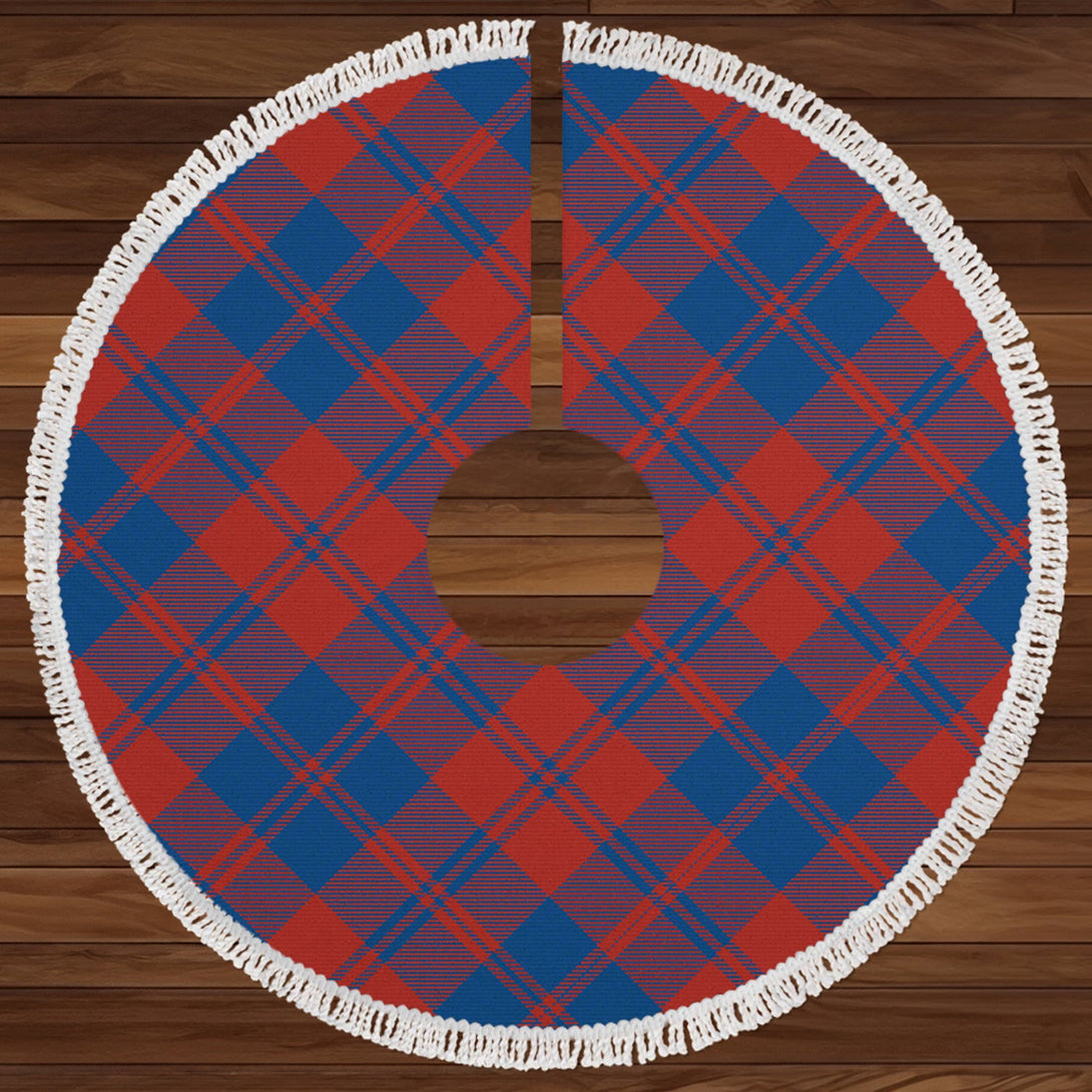 MacGregor of Glengyle (Gregor of Deeside) Modern Clan Badge Tartan Christmas Tree Skirt