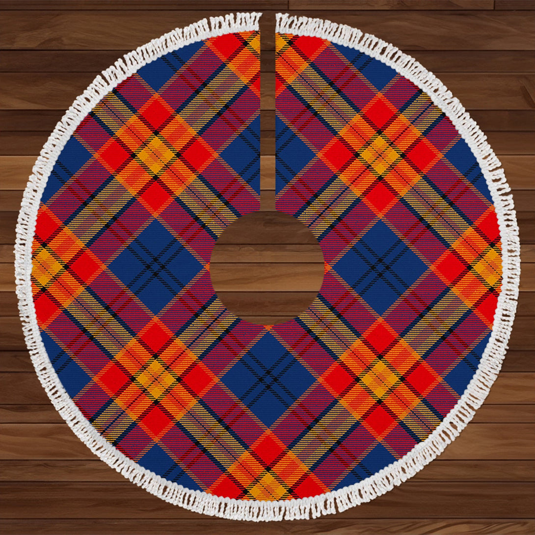 MacGurk Modern Tartan Christmas Tree Skirt