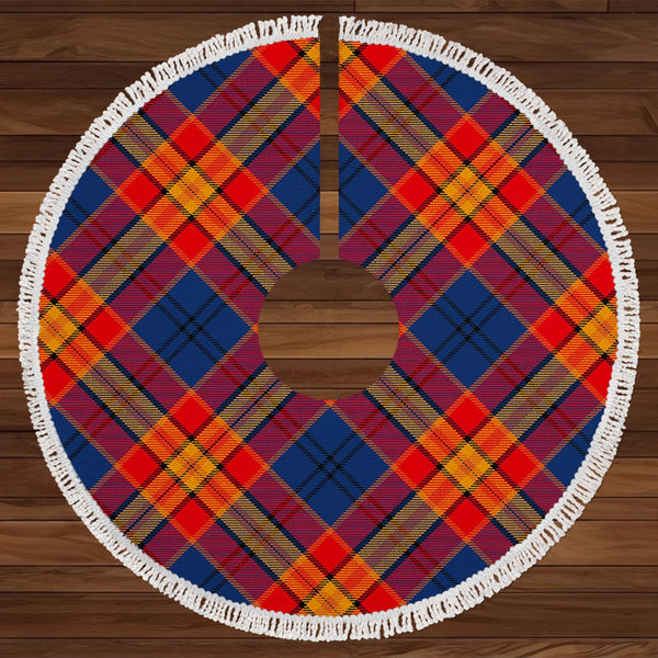 MacGurk Modern Tartan Christmas Tree Skirt