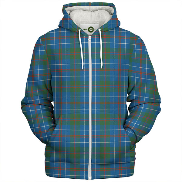 MacHardy Ancient Clan Badge Tartan Sherpa Hoodie