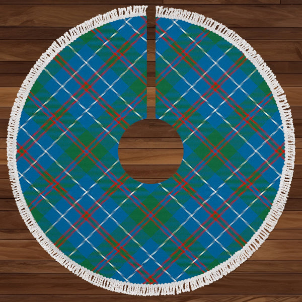 MacHardy Ancient Clan Badge Tartan Christmas Tree Skirt