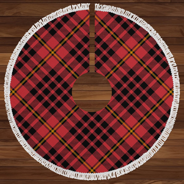 MacIan Ancient Clan Badge Tartan Christmas Tree Skirt