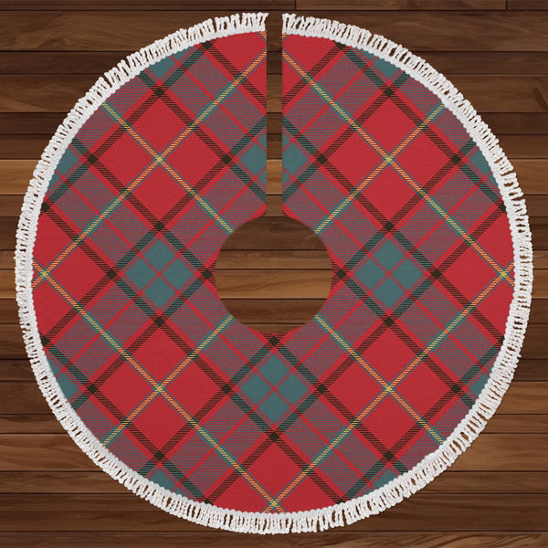 MacInally Weathered Tartan Christmas Tree Skirt