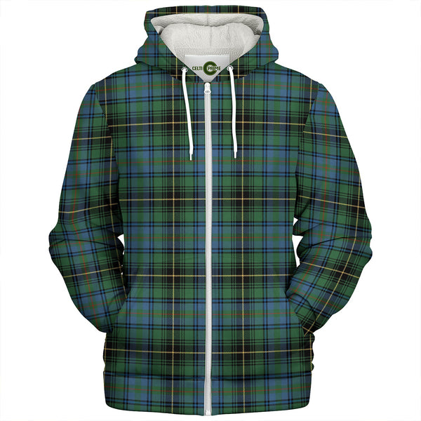 MacInnes Ancient Clan Badge Tartan Sherpa Hoodie