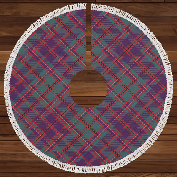 MacIntyre of Glenorchy Weathered Clan Badge Tartan Christmas Tree Skirt