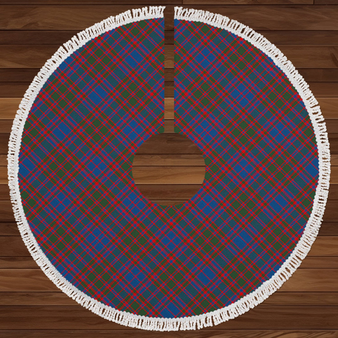 MacIntyre of Littleport Modern Clan Badge Tartan Christmas Tree Skirt