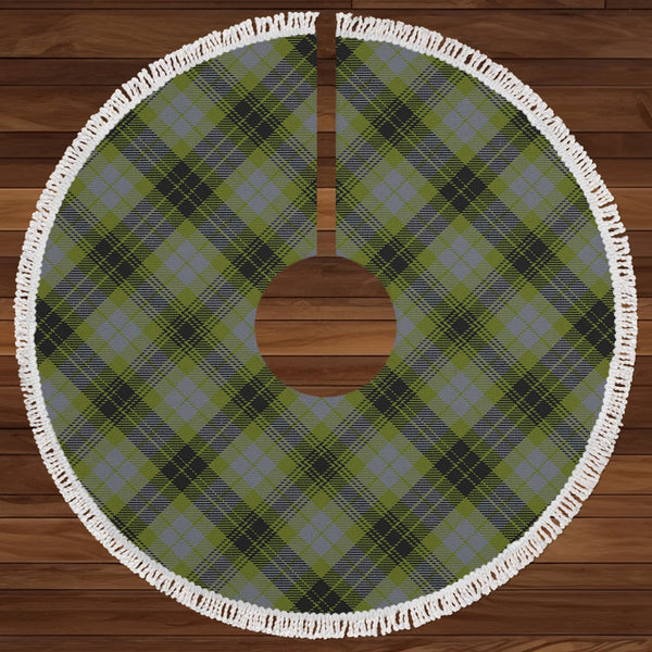 MacIver Modern Clan Badge Tartan Christmas Tree Skirt