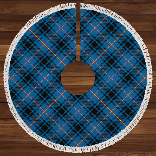 MacIver of Strome Ancient Clan Badge Tartan Christmas Tree Skirt