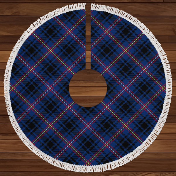 MacIver of Strome Modern Clan Badge Tartan Christmas Tree Skirt