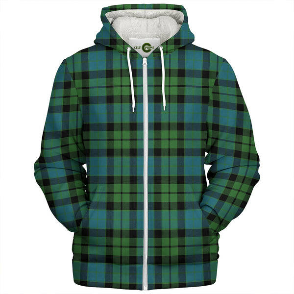 MacKay Ancient Clan Badge Tartan Sherpa Hoodie