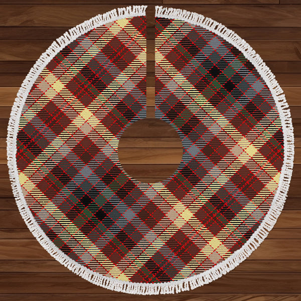 MacKay of Strathnaver Modern Clan Badge Tartan Christmas Tree Skirt