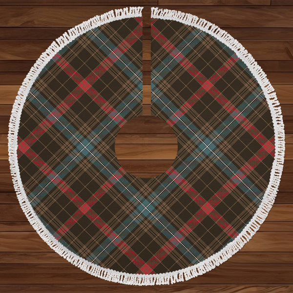 MacKean Hunting Weathered Tartan Christmas Tree Skirt