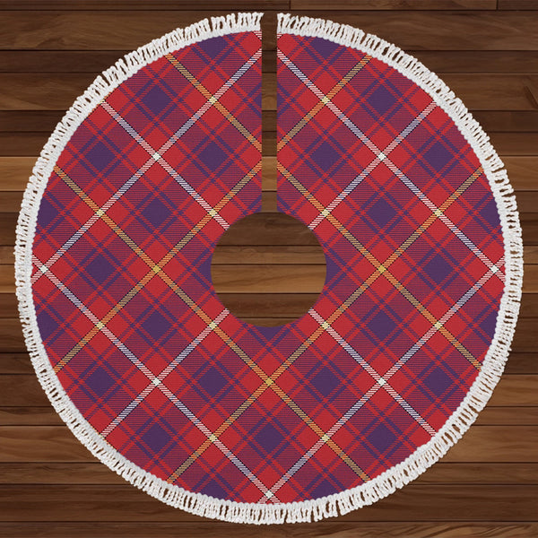 MacKeever Weathered Tartan Christmas Tree Skirt