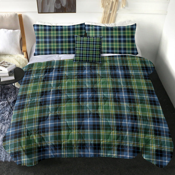 MacKellar Ancient Clan Badge Tartan Comforter