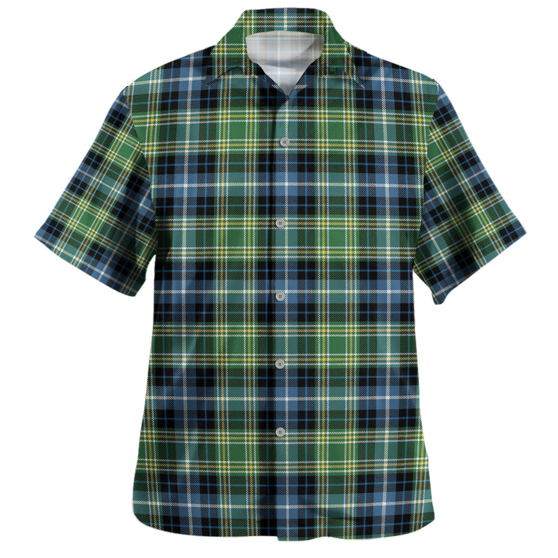 MacKellar Ancient Clan Badge Tartan Hawaiian Shirt