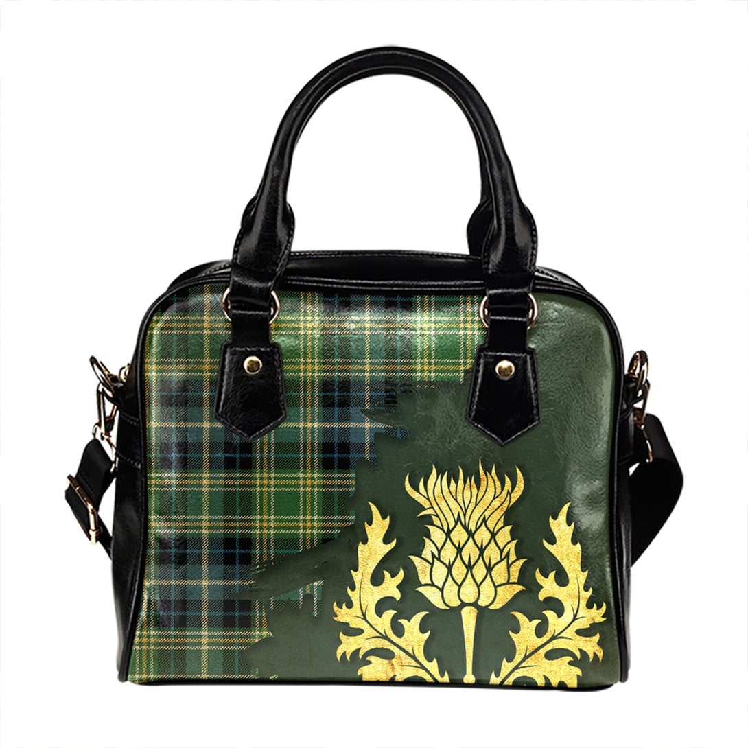 MacKellar Ancient Tartan Shoulder Handbag Thistle Oldest Style