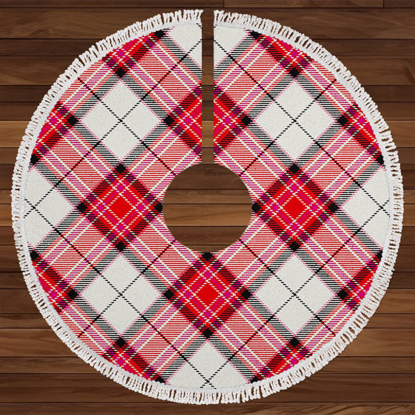 MacKellar Dress Red Tartan Christmas Tree Skirt