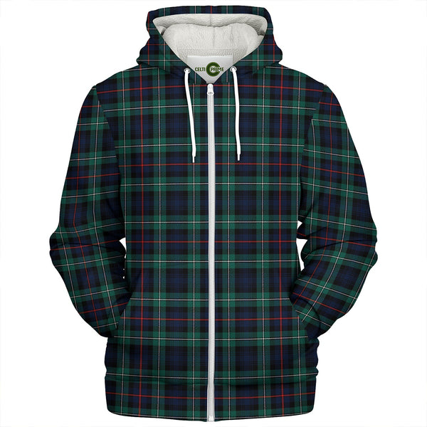 MacKenzie Modern Clan Badge Tartan Sherpa Hoodie