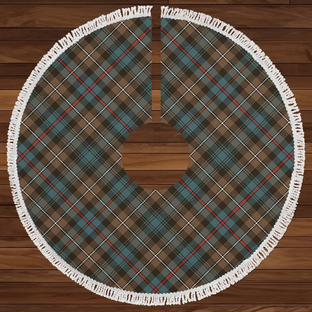 MacKenzie Weathered Clan Badge Tartan Christmas Tree Skirt